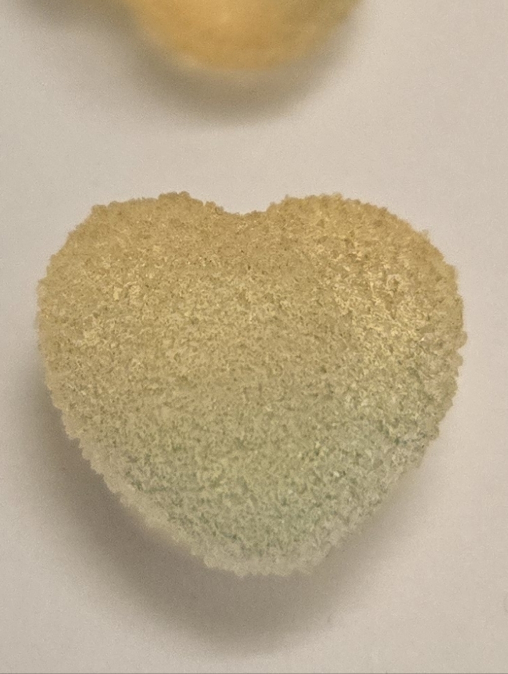 3/$10 Candy Yellow Green Heart Croc Charm